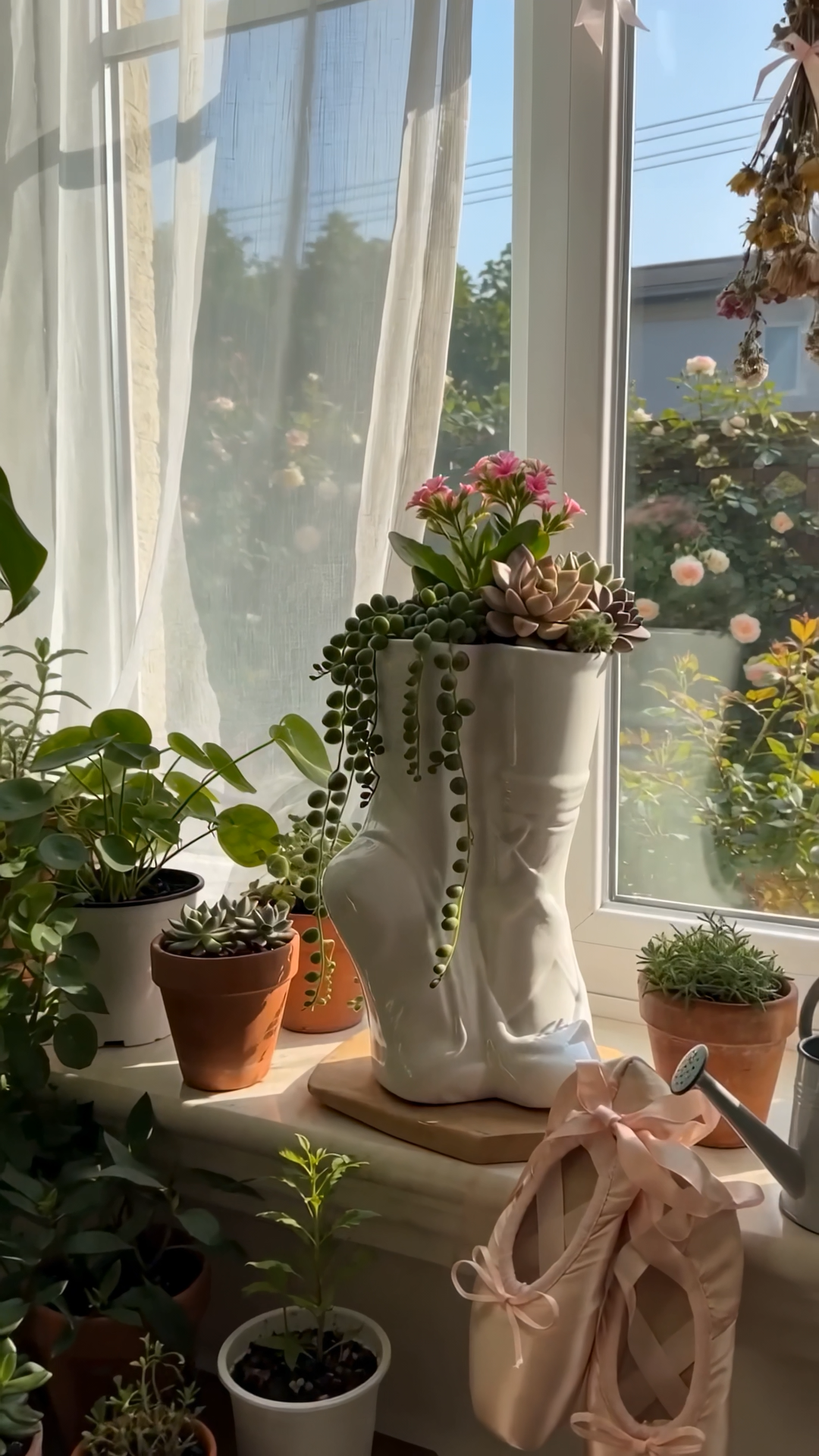 Ballet Shoe Planter
