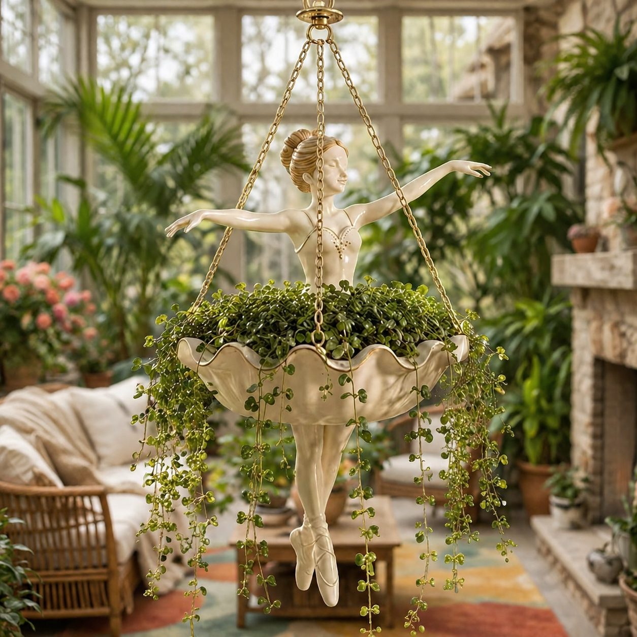 Ballerina Chain Planters