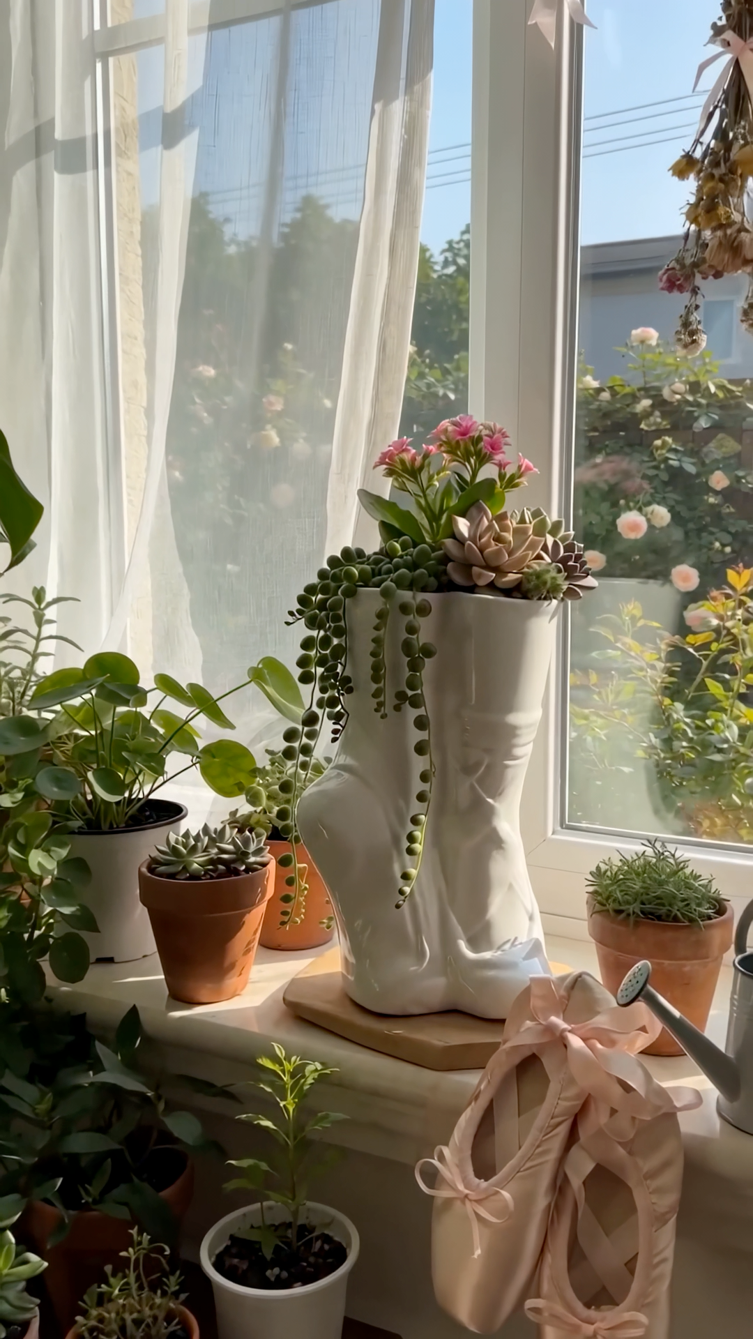 Ballet Shoe Planter