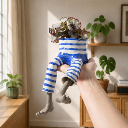 Funny Leg Pot Planter