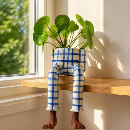 Funny Leg Pot Planter